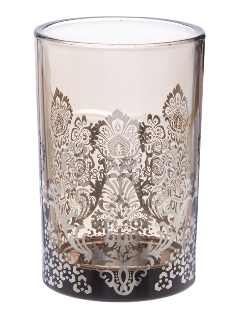 Image of Damask Glass Tumbler