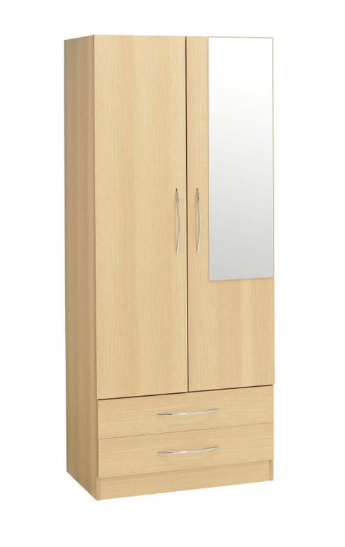 Image of Ideal Furniture Alaska 2 Door Wardrobe