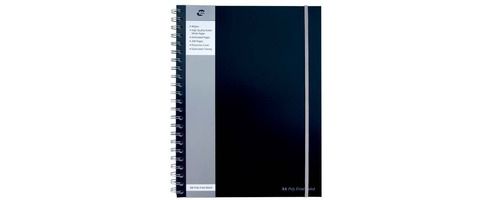 Image of Pukka Pad A4 Poly Jotta Notebook Black Sbjpolya4