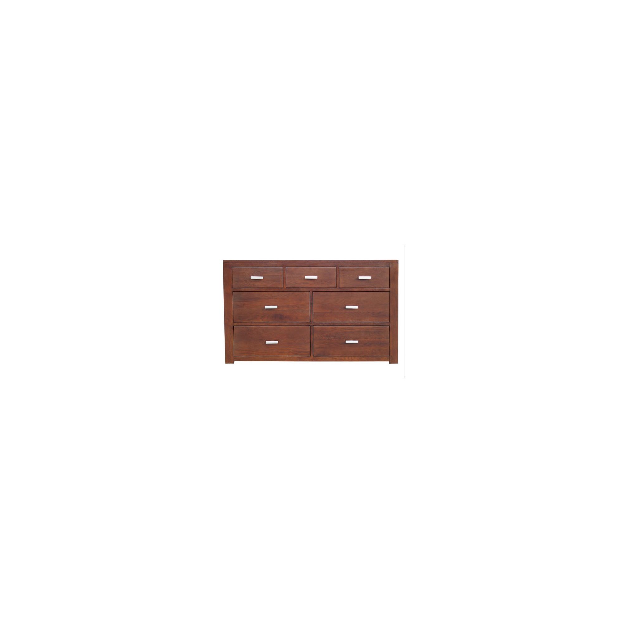 Home Zone Furniture Churchill Oak 2010 3 + 4 Chest of Drawers in Natural Oak at Tesco Direct