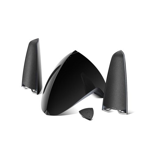 Image of Edifier E3360bt 2.1 Bluetooth Home Audio Speakers - Black