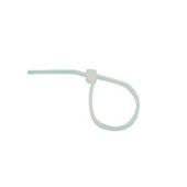100 Pack Self-Locking Cable Lead Tie Wrap 100mm White