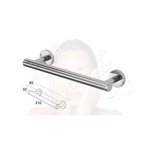 Image of Coram Showers Grab Rail In Chrome