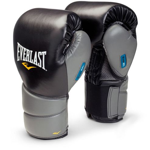 Image of Everlast Protex 2 Evergel Boxing Gloves - Black