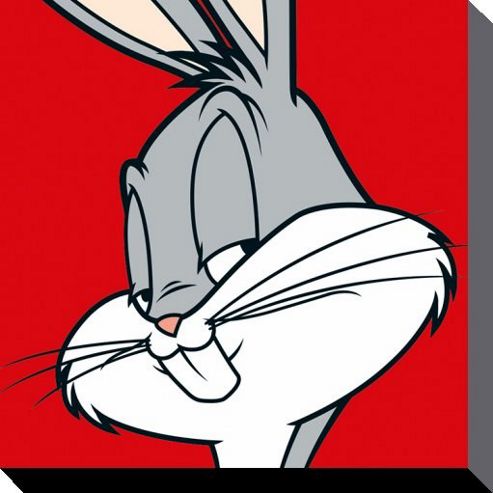 Image of Looney Tunes Bugs Bunny Canvas Print