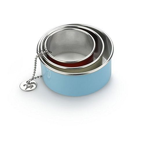 Image of Set 3 Couloured Plain Cutter
