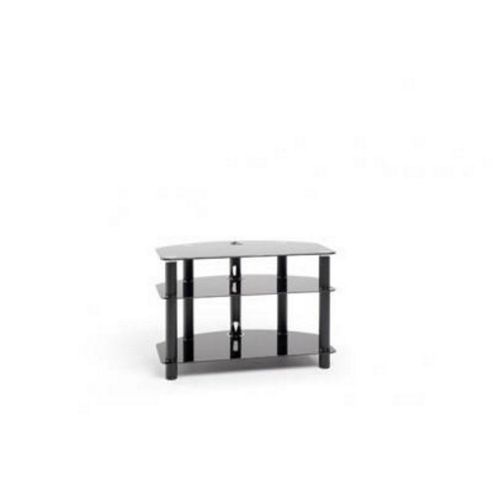Image of Techlink 403800 Dais D80b Tv Stand For Screens Up To 37 (satin Black)