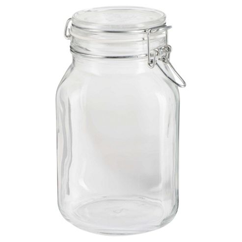 Image of Bormioli Rocco Clip Glass Storage Large Jar