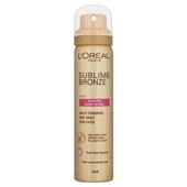L'oreal Sublime Bronze Self Tan Mist Face 75ml