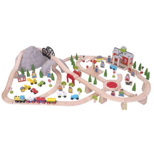 Image of Bigjigs Rail Bjt016 Mountain Railway Set
