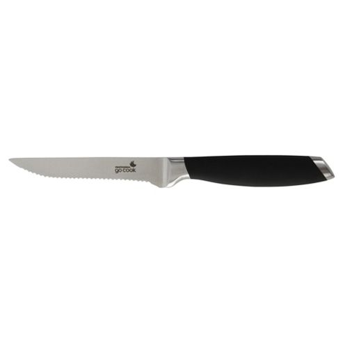 Image of Professional Go Cook Soft Touch Serrated Vegetable Knife