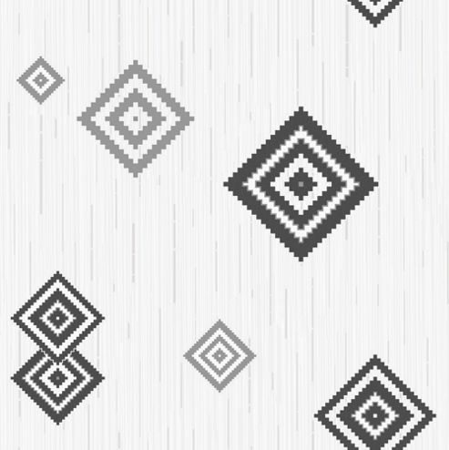 Image of Muriva Eton Motif Wallpaper - Black