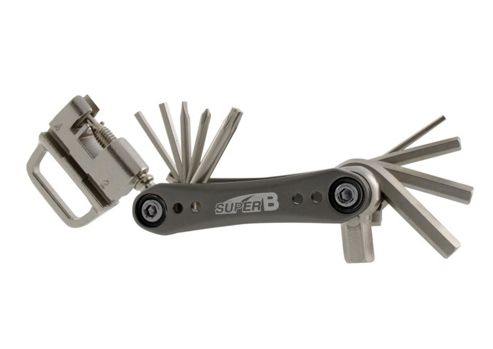 Image of Super B 17 Function Bicycle Folding Mini Tool Kit 176g