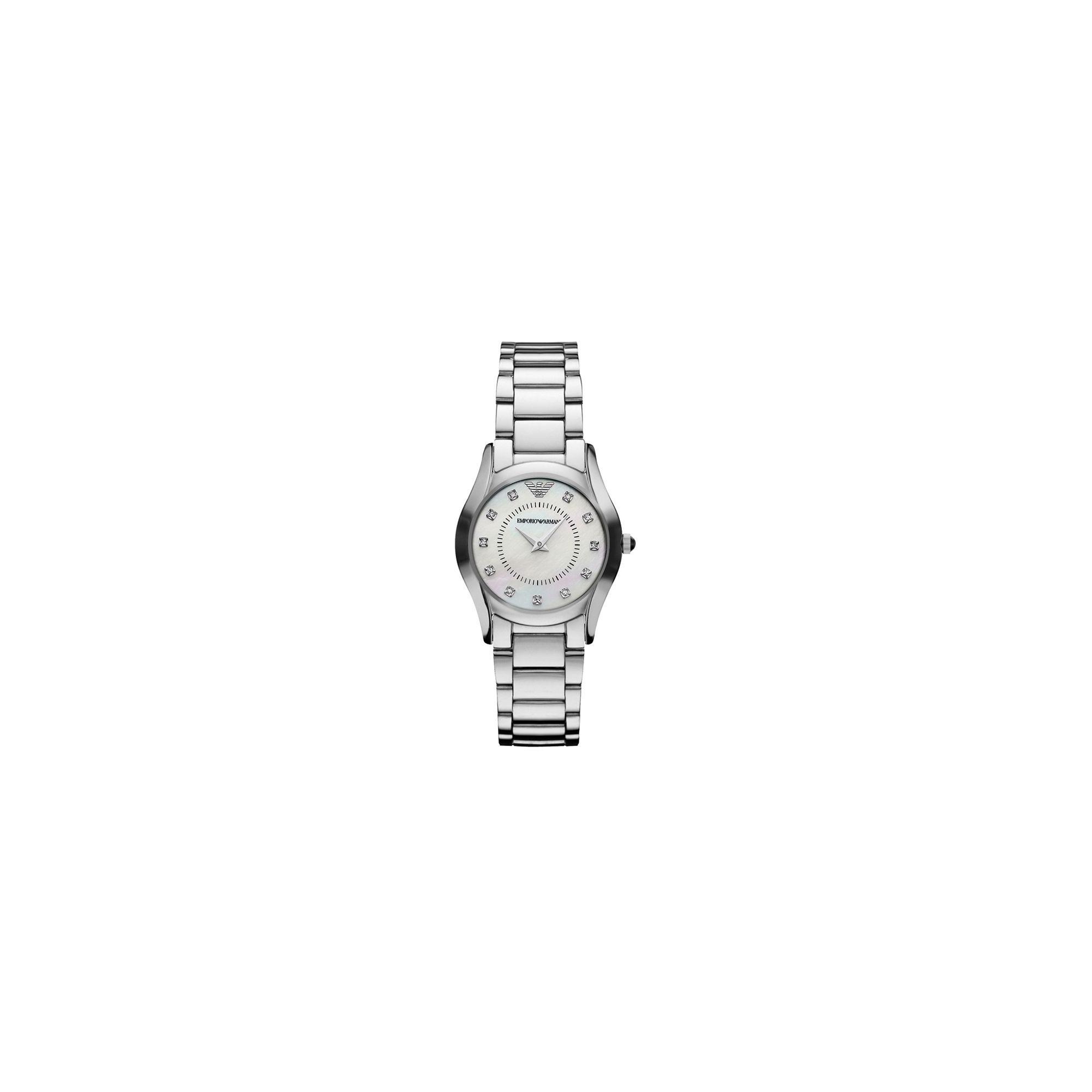 Emporio Armani Ladies Diamond Watch AR3168 at Tesco Direct