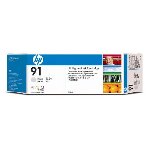 Image of Hp 91 Pigment Ink Cartridge - Grey