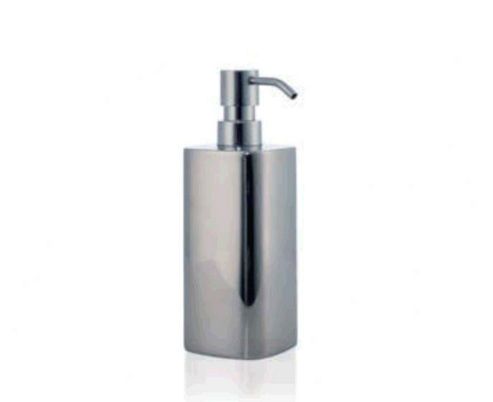 Image of M--ve Squared Steel Soap Dispenser In Stainless Steel
