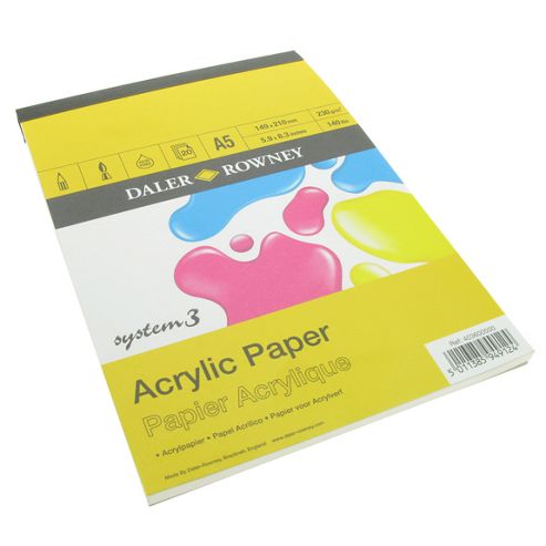 Image of System 3 Acrylic Pad A5