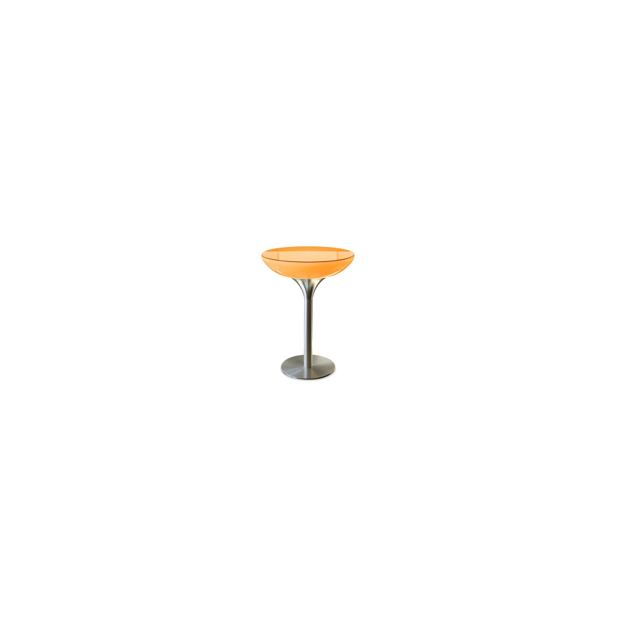 Moree Lounge Pro Table with Glass Top - 55cm at Tesco Direct