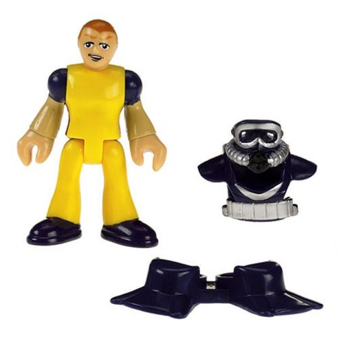 Image of Fisher Price Imaginext Action Figure Ocean Diver