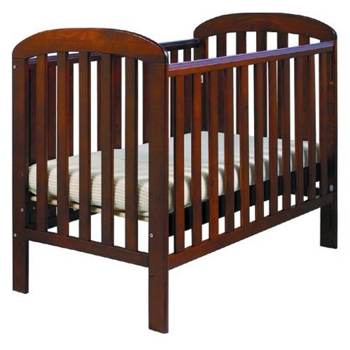 Image of East Coast Anna Finish Drop Side Cot, Cocoa