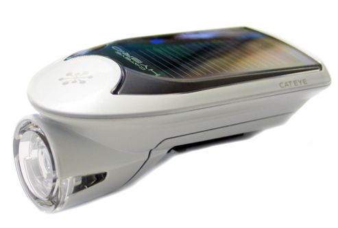 Image of Cateye Front Solar Hybrid Led Bicycle Light