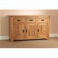 Sleepy Valley Buckingham Oak 3 Drawer Large Sideboard