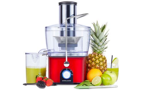 Buy Andrew James Compact Integrated Whole Fruit Juicer in Red from our Juicers range - Tesco