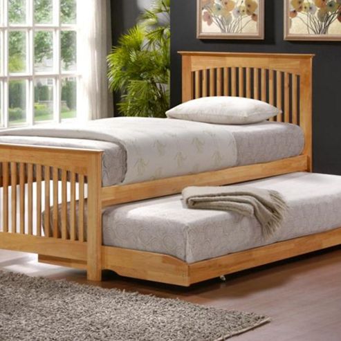 Image of Toronto Trundle Bed - Oak