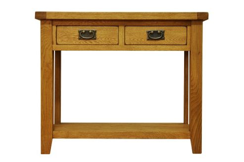 Image of Ultimum Stamford Stm-con Solid Oak Console Table