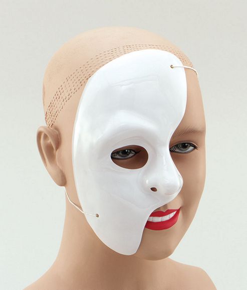 Image of Phantom Of The Opera 1/2 Mask (pkt 12/ Box 12dz)