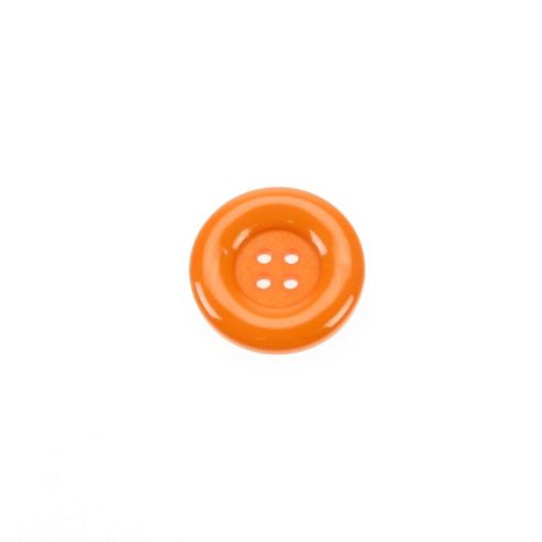 Image of Dill Buttons 23mm Round - Orange