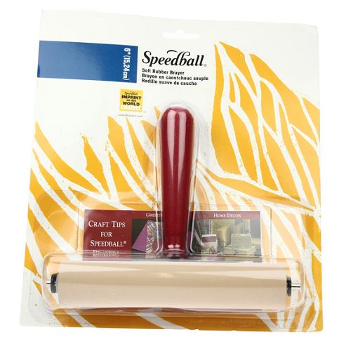 Image of Pop-in Soft Rubber Brayer - 6"