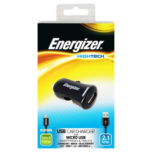 Image of Energizer Hi Tech Micro Usb In Car Charger