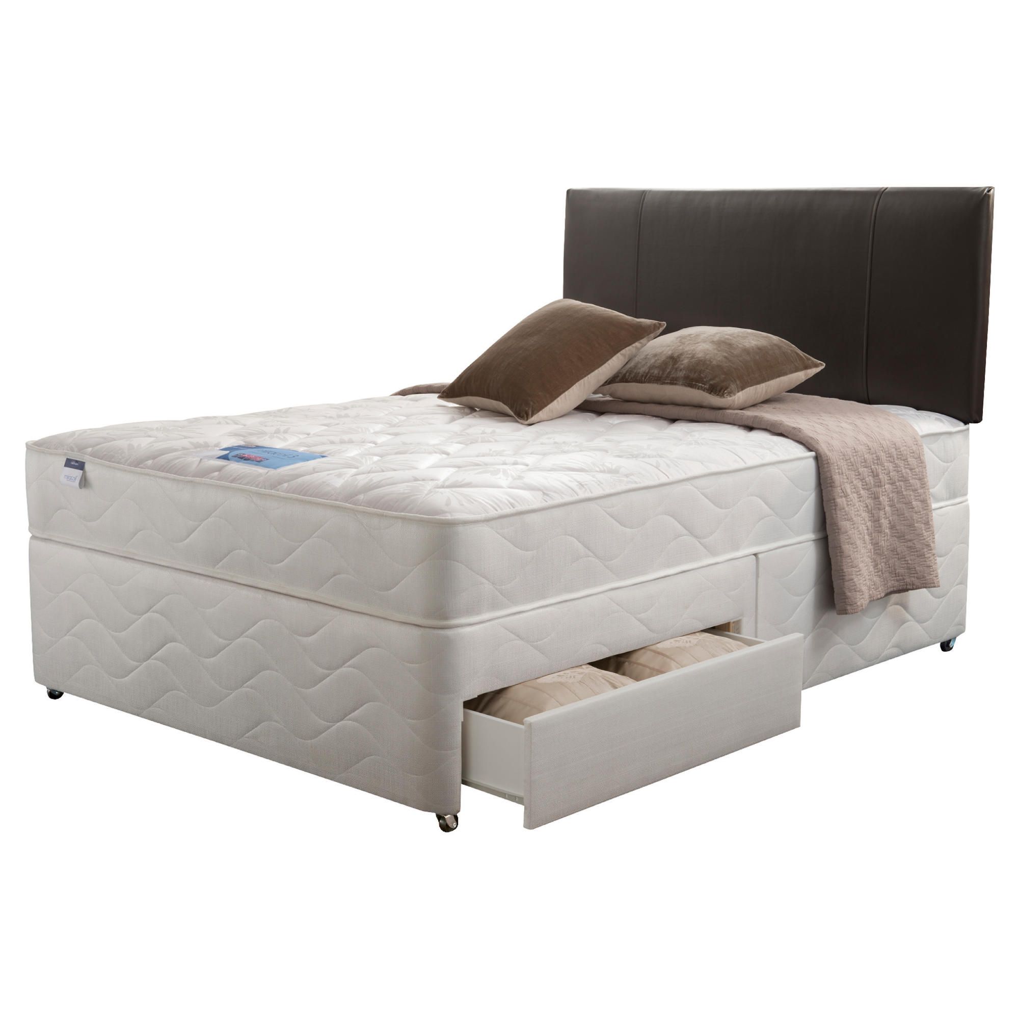 Silentnight Richmond King 2 drawer divan set at Tesco Direct