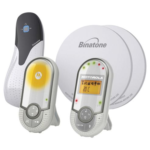 Image of Babysense 5 Breathing Monitor And Motorola Mbp16