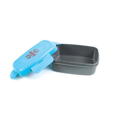 Image of Yellowstone Ice Pack Lunch Box Black With Blue Cover