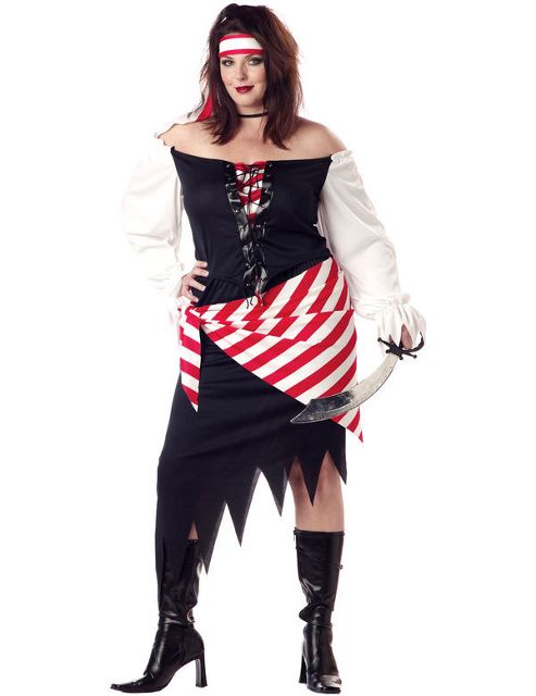 Image of Pirate Costume Ruby The Beauty (plus Size) Dress 16 To 18