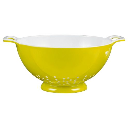 Image of Kitchencraft Colourworks 24cm Melamine Colander, Green