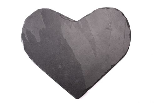 Image of Platters Slate 13 Cm X 15 Cm Coaster (set Of 2)