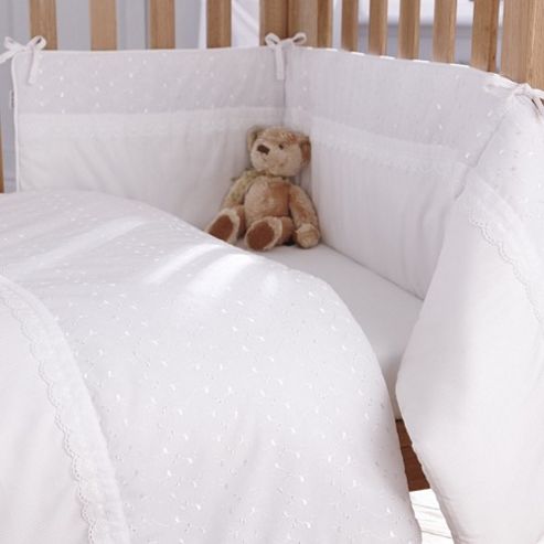 Image of Clair De Lune 2pc Cot Bed Bedding Set (vintage)