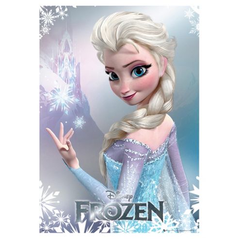 Image of Disney Frozen Elsa Metallic Foil Poster