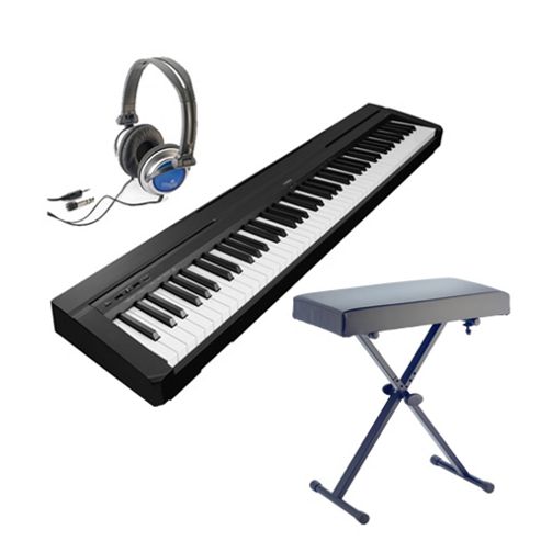 Image of Yamaha P35pk Stage Piano With Bench And Headphones