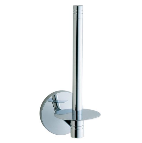 Image of Smedbo Studio Wallmount Toilet Roll Holder - Brushed Chrome