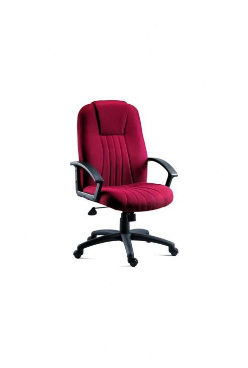 Image of Teknik Office City Fabric Executive Armchair - Burgundy