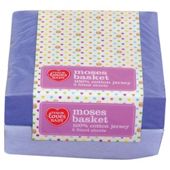 Tesco Loves Baby Moses Jersey Fitted sheet 2 pack - blue