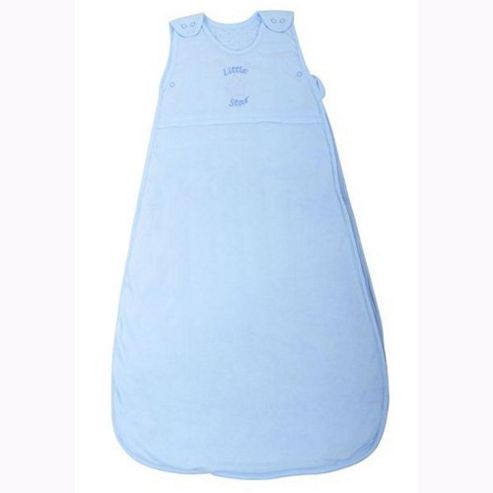 Image of Silver Cloud Blue Stars 1.0 Tog Sleeping Bag (0-6 Months)