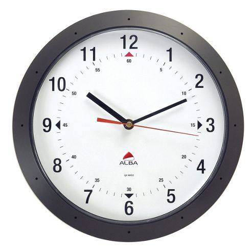 Image of Metroplan Wall Clock - Black