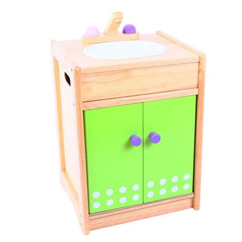 Image of Santoys St867 Pink And Green Kitchen Sink