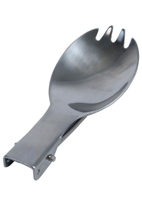 Image of Stainless Steel Folding Spork (spoon + Fork)