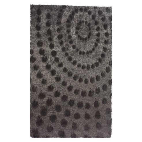 Image of Safavieh Marbella Deep Brown Shaggy Rug - 229 Cm X 161 Cm (7 Ft 6 In X 5 Ft 2 In)